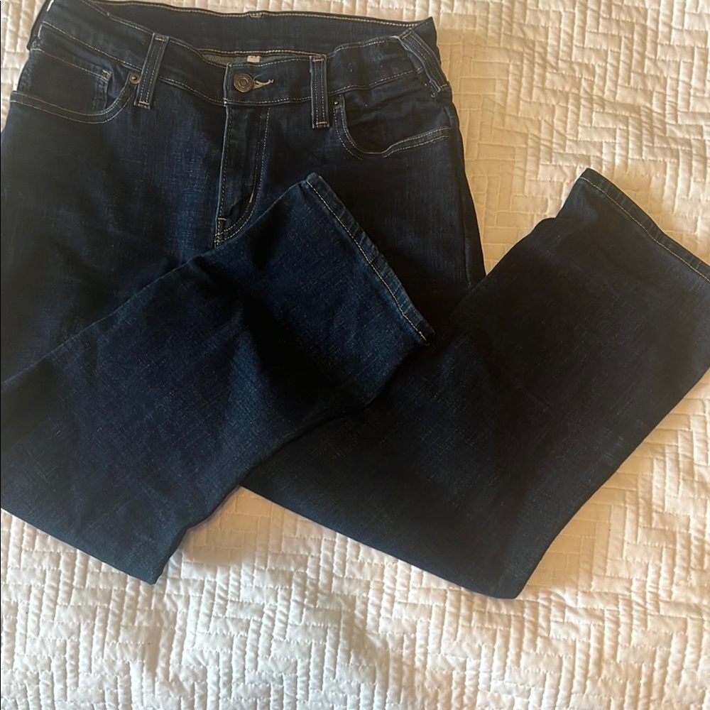 Levi's Blue Straight Leg Jeans